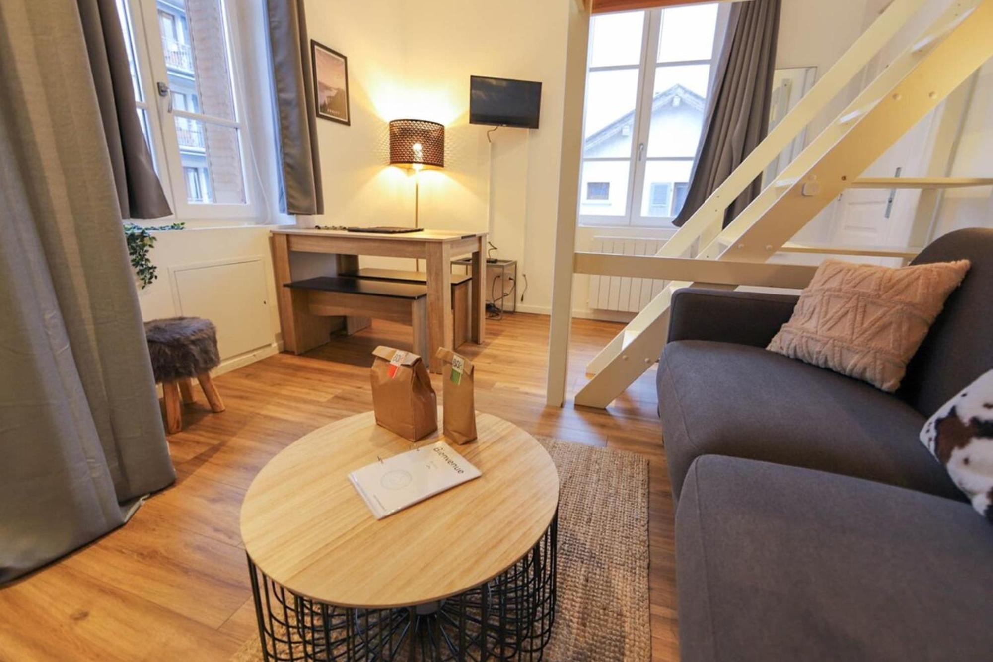 Apartamento Le Petit Plus - Studio Confortable Avec Parking Annecy Exterior foto